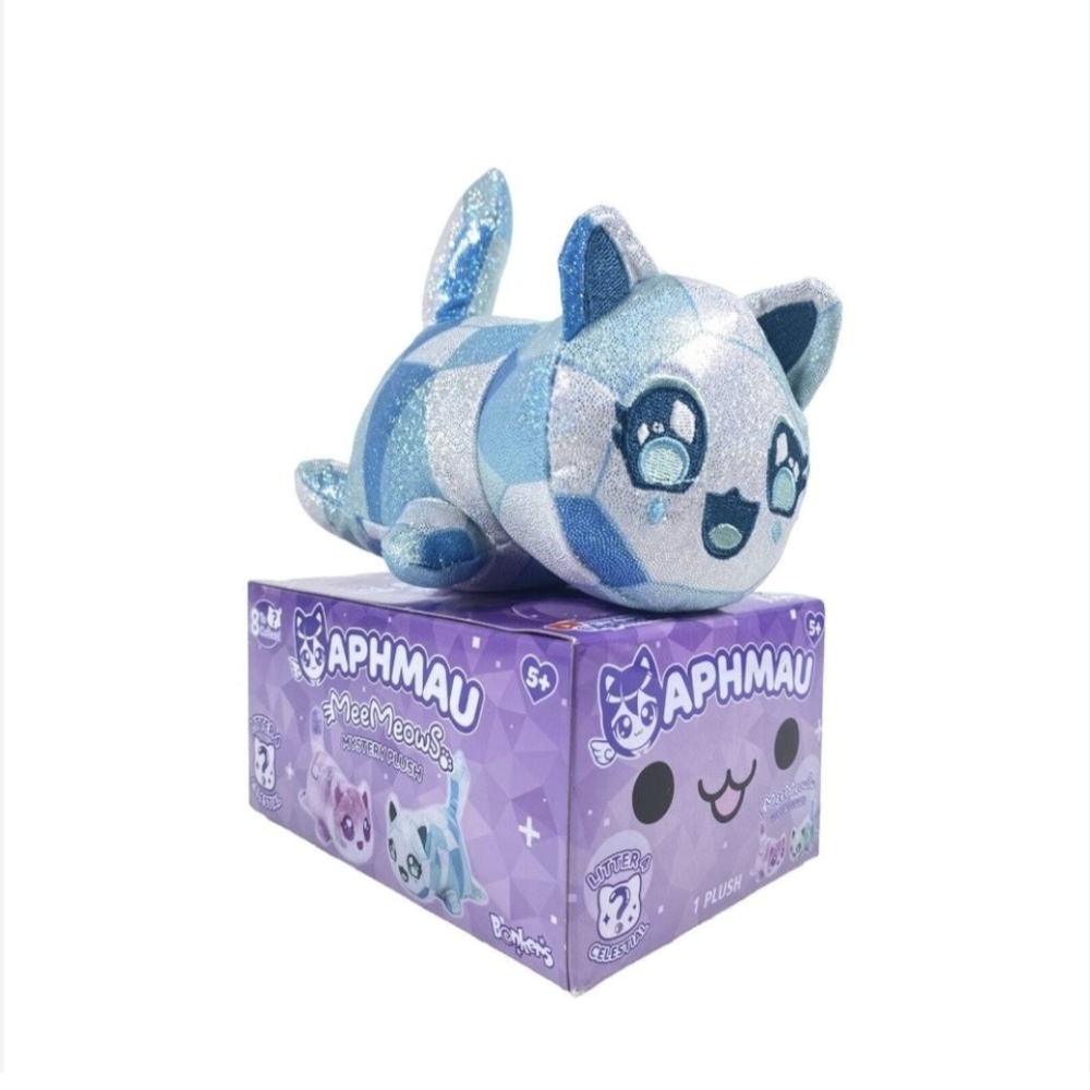 COPY - Aphmau Meemeow DIAMOND 6" Celestial Litter 4 Plush Cat Kitten Toy SEALED